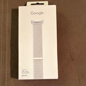 Google Metallic Mesh Watch Band